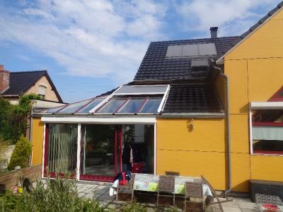 Store extérieur de toiture de véranda - Annay