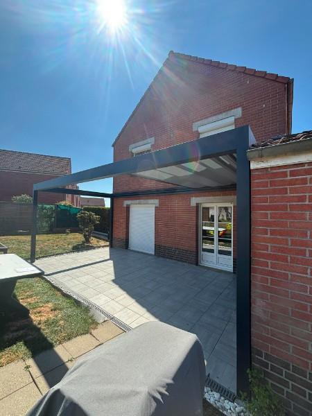 Pose d'une Pergola Compact à Bailleul