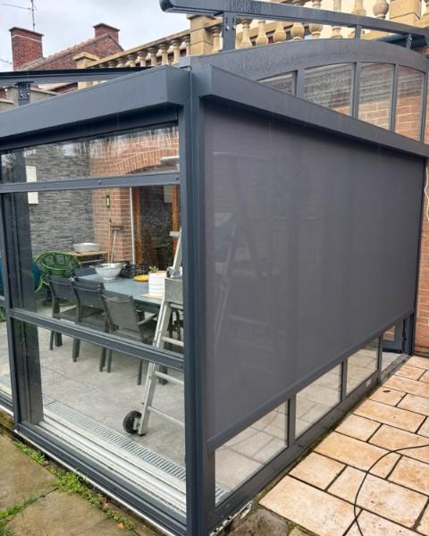 Installation de deux stores screens à Courcelles les Lens