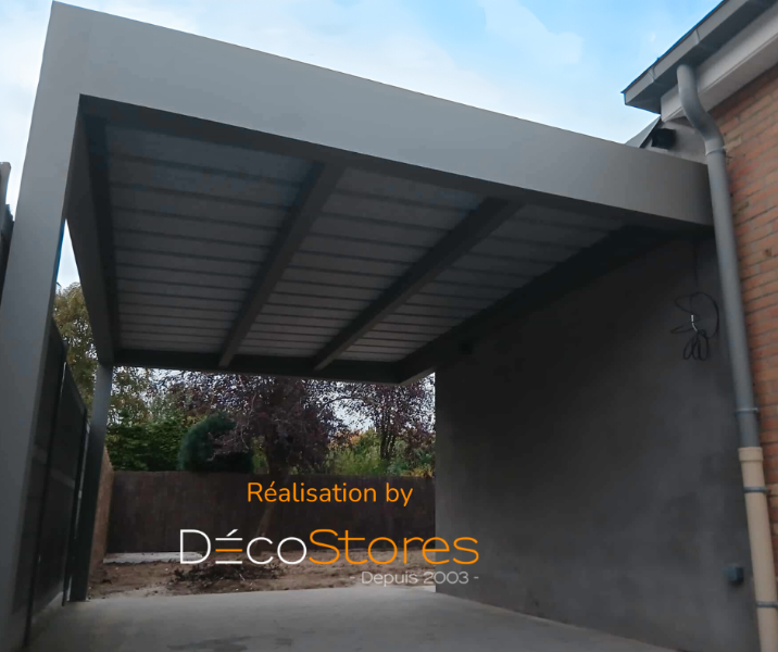 Pose d'un Carport à Wasquehal