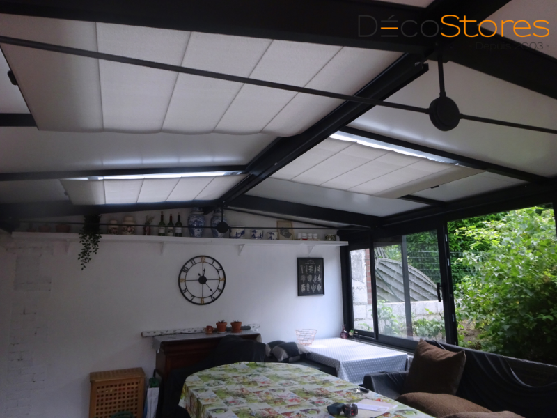 POSE DE STORES INTERIEURS DE VERANDA A ALLOUAGNE