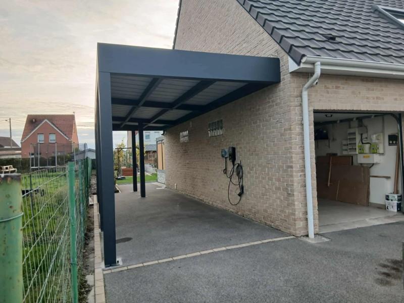 Installation d'un Carport à St Pierre Brouck