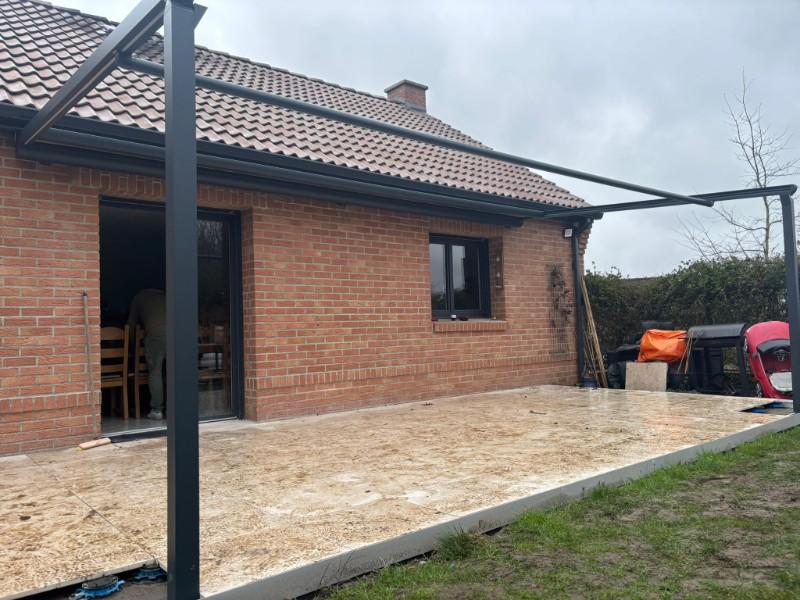 Installation d'une Pergola Toile à Lewarde
