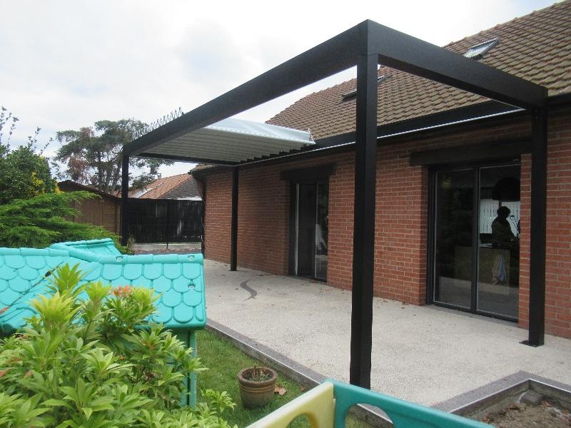 Nouvelle installation chez nos clients à Dourges : la pergola Fly !