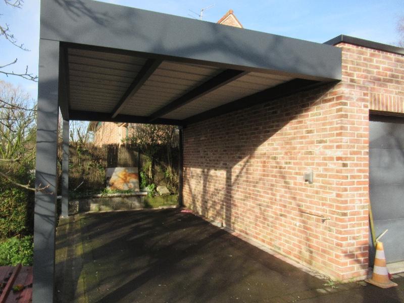 Installation d’un carport en aluminium à Bailleul : protection et élégance 