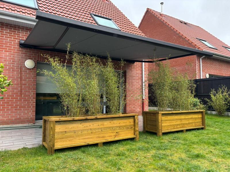 pose d'un store de terrasse à VENDEVILLE