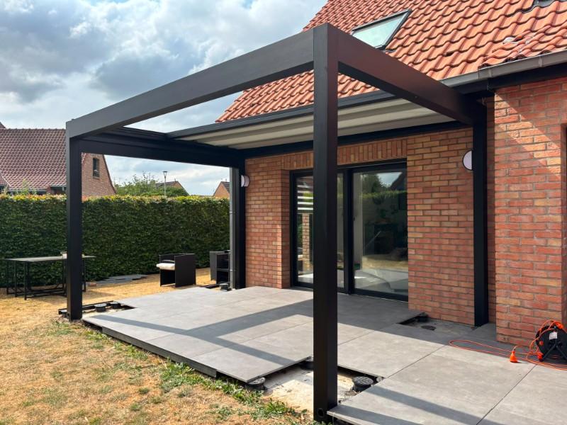 Installation d'une Pergola COMPACT à Santes