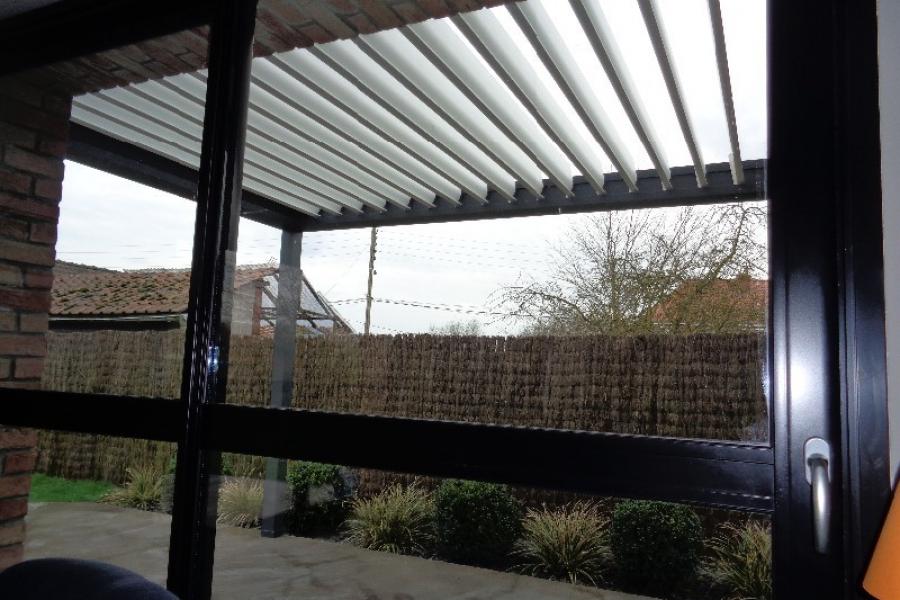 Pergola Bioclimatique et store screen - Templeuve