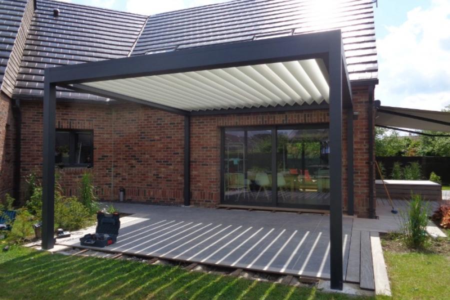 Store de terrasse et Pergola Bioclimatique - Hasnon