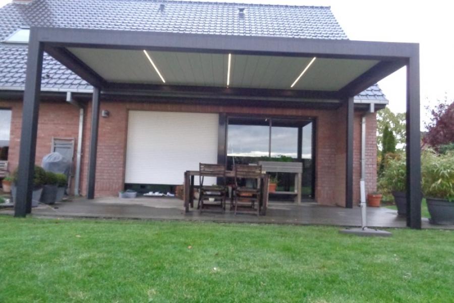 Pergola bioclimatique - La Chapelle d’Armentières