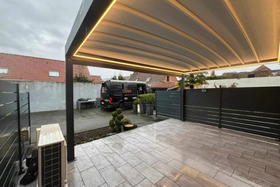 Installation d'une Pergola FLY à ORCHIES Installation d'une Pergola FLY à ORCHIES