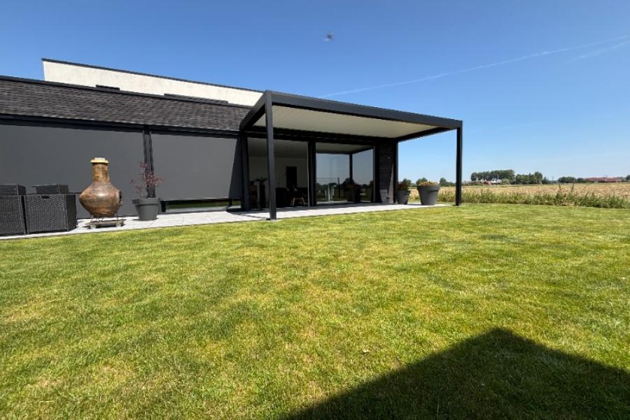 Installation d'une Pergola Bioclimatique à DEULEMONT