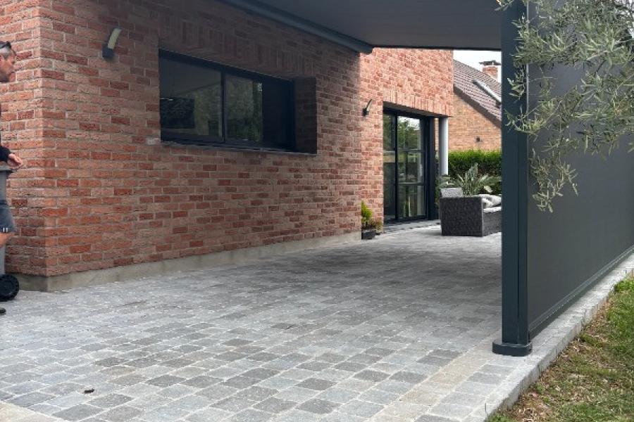 Installation d'une Pergola toile à FLINES LEZ RACHES