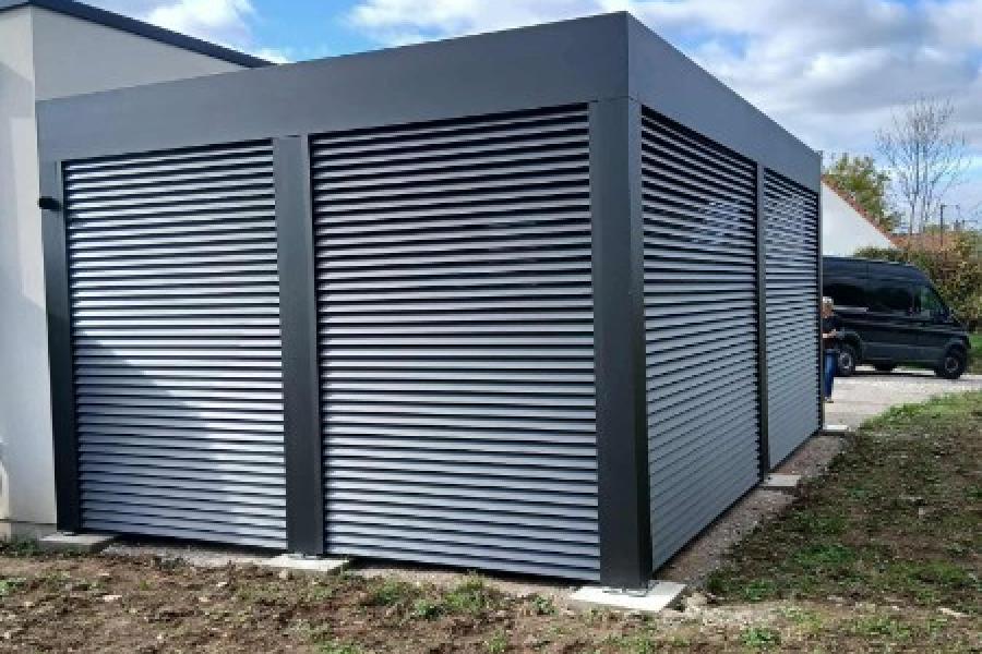 Installation d'un Carport à ST Jans Cappel Installation d'un Carport à ST Jans Cappel