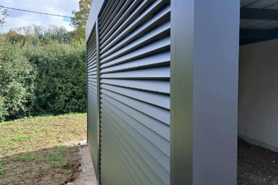 Installation d'un Carport à ST Jans Cappel Installation d'un Carport à ST Jans Cappel