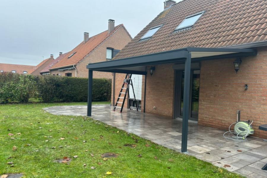 Installation d'une Pergola toile à Erquinghem Lys