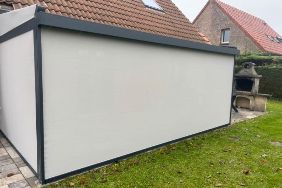 Installation d'une Pergola toile à Erquinghem Lys