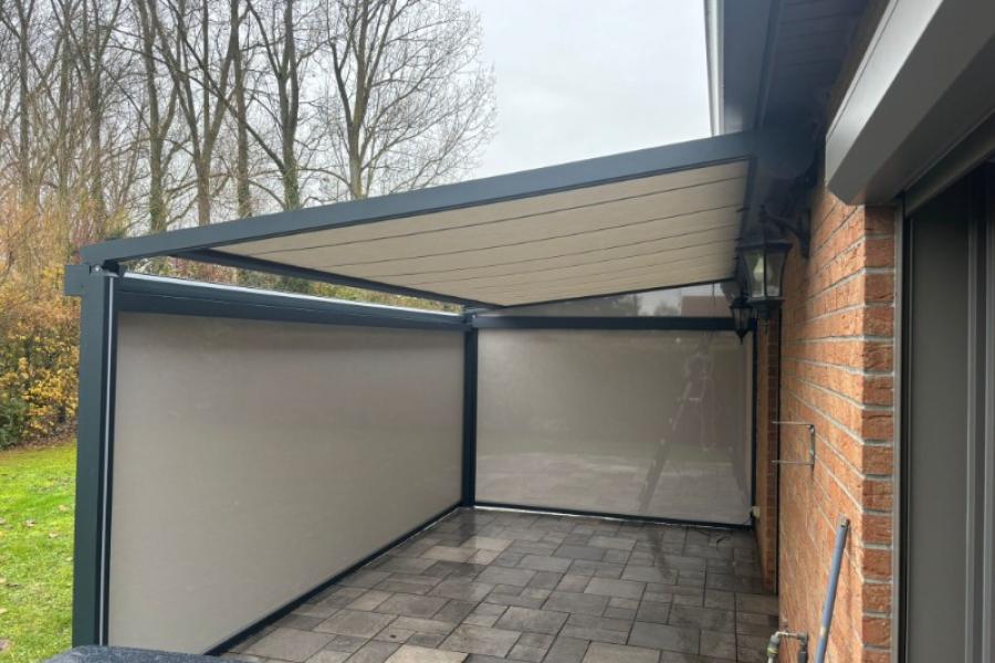 Installation d'une Pergola toile à Erquinghem Lys