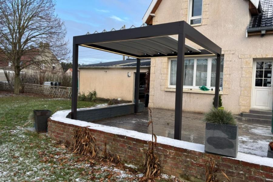 Installation d'une Pergola FLY à LILLERS