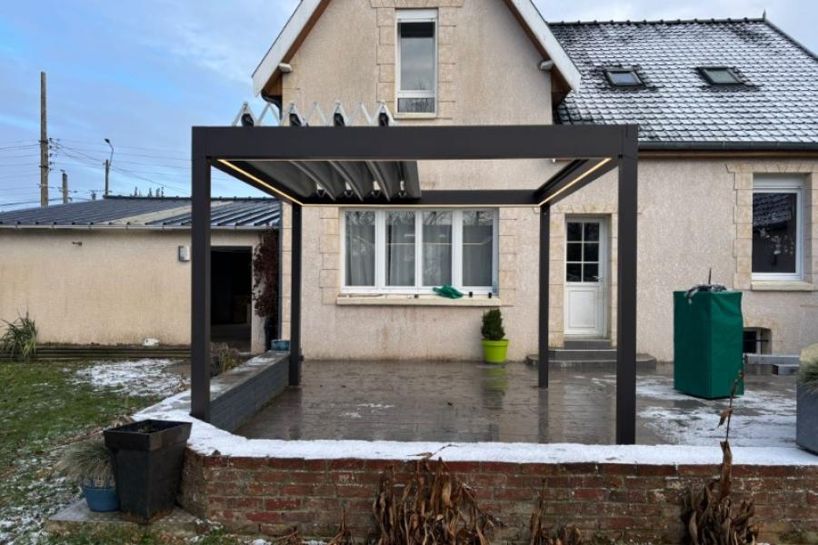 Installation d'une Pergola FLY à LILLERS