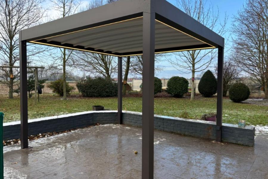 Installation d'une Pergola FLY à LILLERS