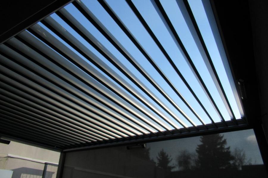 Pergola bioclimatique - Aire sur la lys