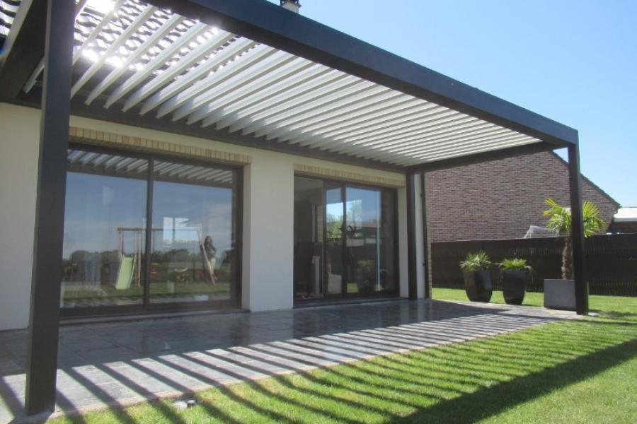 Pergola bioclimatique - Blaringhem