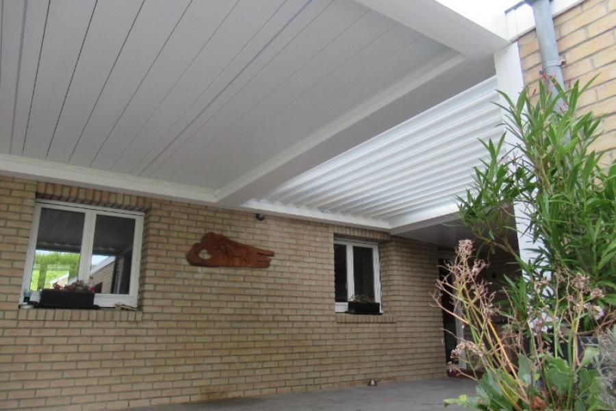 Pergola bioclimatique - Aire sur la Lys