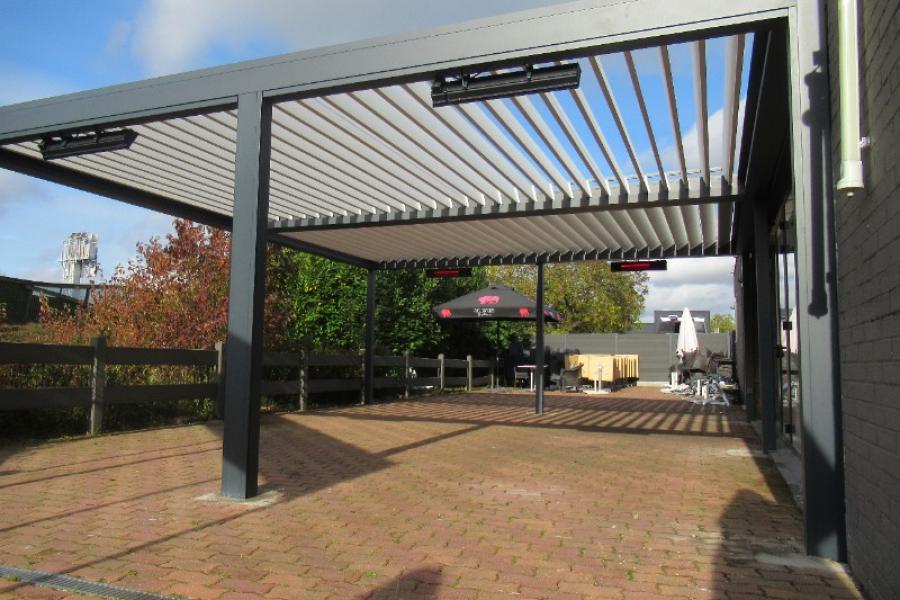 Pergola bioclimatique - Villeneuve d'Ascq