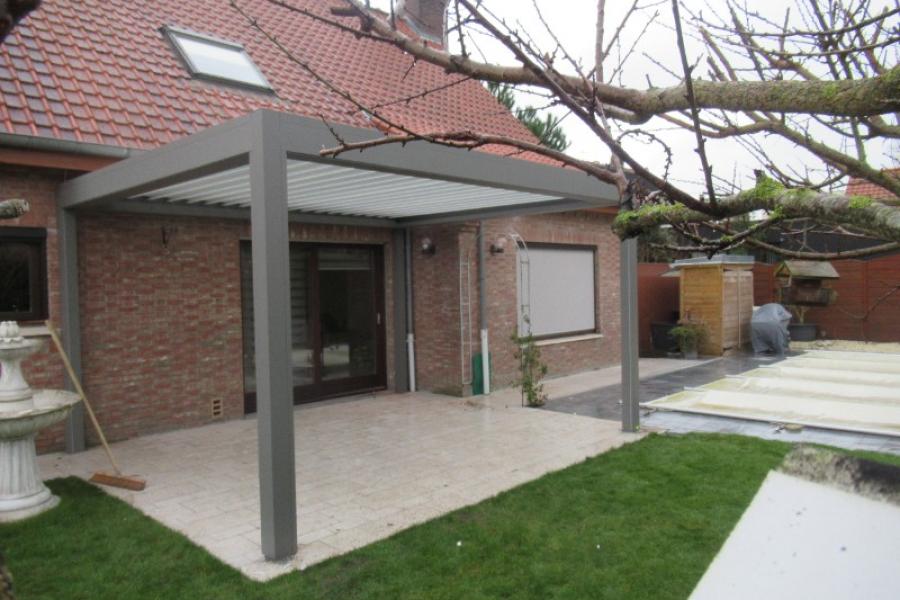 Pergola bioclimatique - Roncq