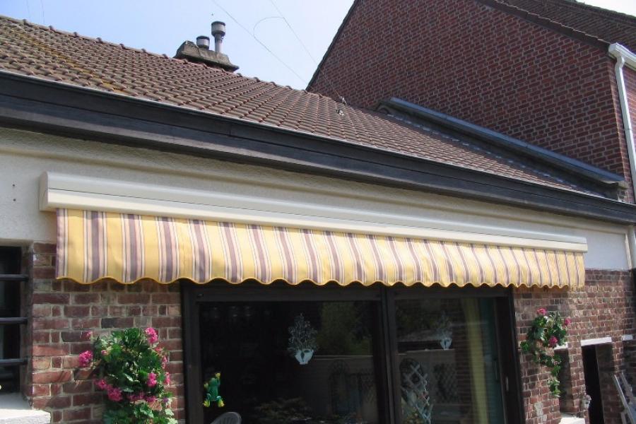 Store de terrasse avec lambrequin - Lambersart 