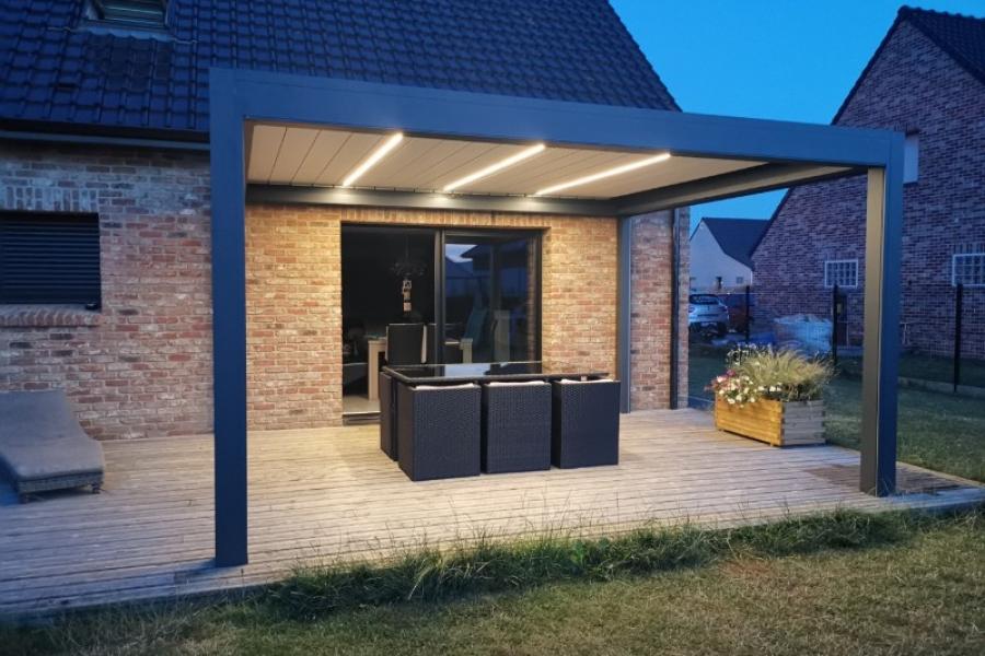 Pergola Bioclimatique - Hazebrouck