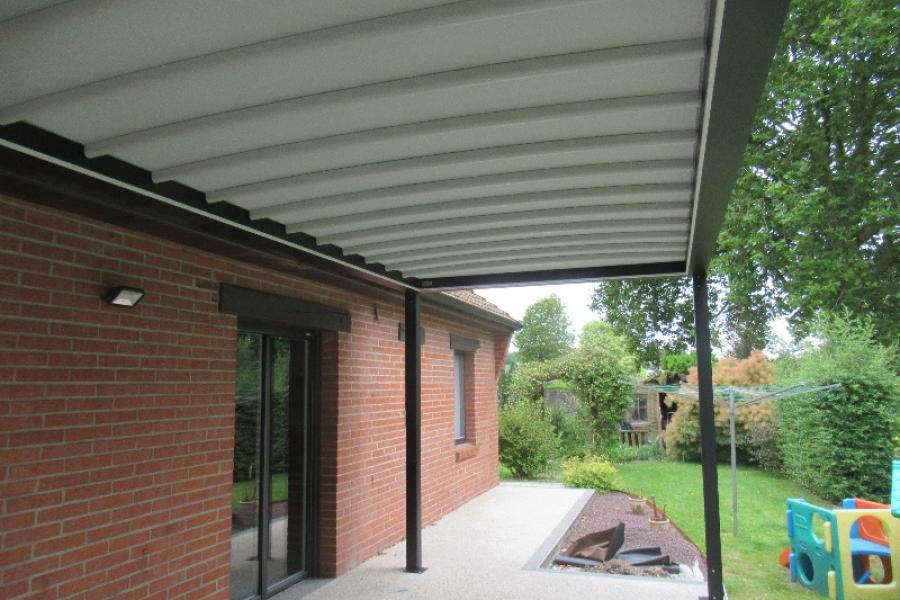 Nouvelle installation chez nos clients à Dourges : la pergola Fly !