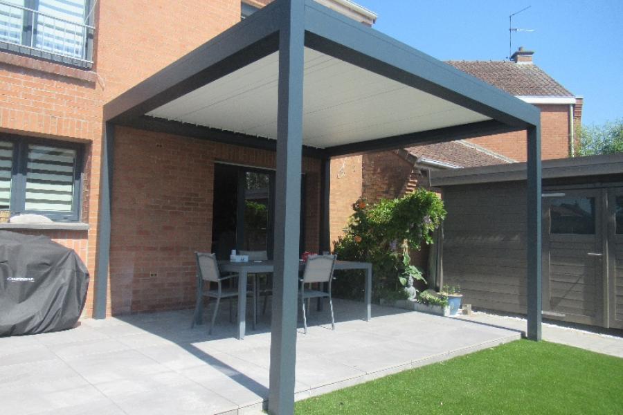 Installation d'une pergola bioclimatique à Wambrechies : entre confort, modernité et maîtrise du climat