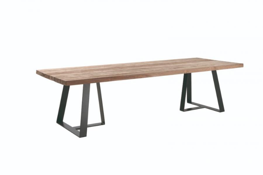 TABLE MARGERITE PLATEAU TECK