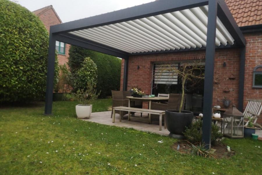 Pergola bioclimatique - Quesnoy sur deule