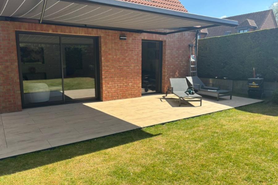 Pose d'un store de terrasse à RONCHIN