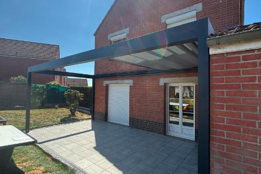 Pose d'une Pergola Compact à Bailleul