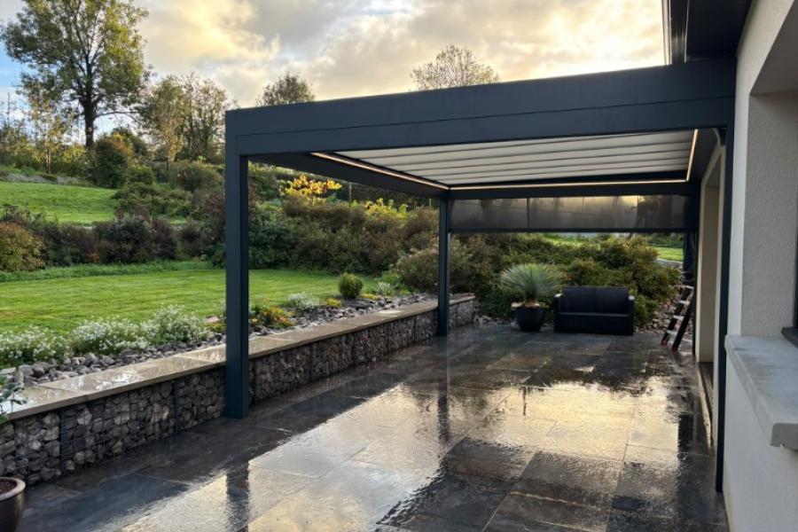 Installation d'une Pergola Compact à Quesques