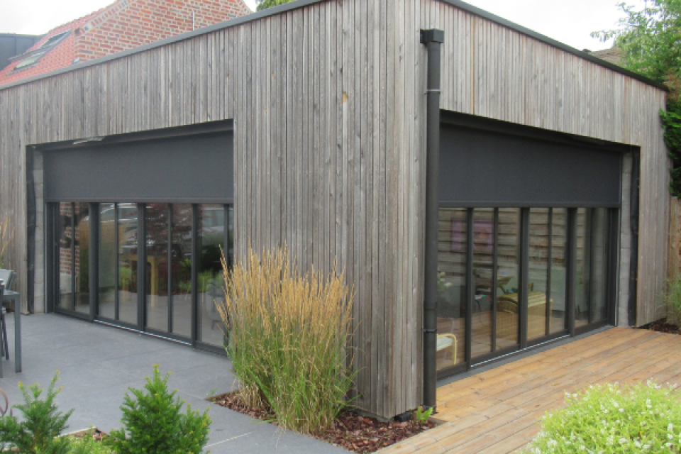 POSE DE STORES D'EXTERIEUR DE VERANDA A BEAUCAMPS LIGNY