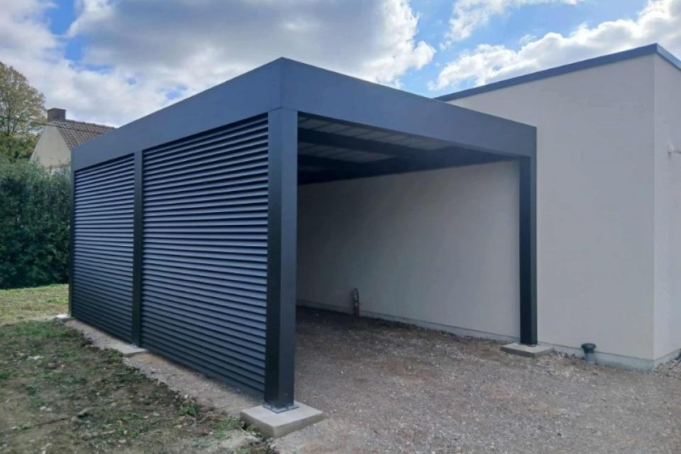 Installation d'un Carport à ST Jans Cappel