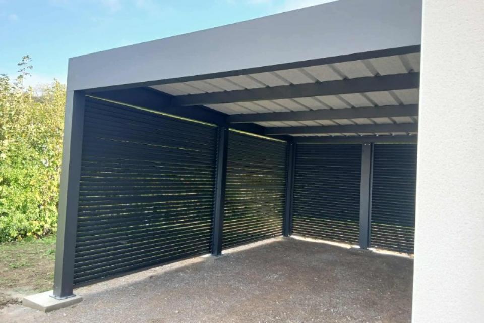 Installation d'un Carport à ST Jans Cappel