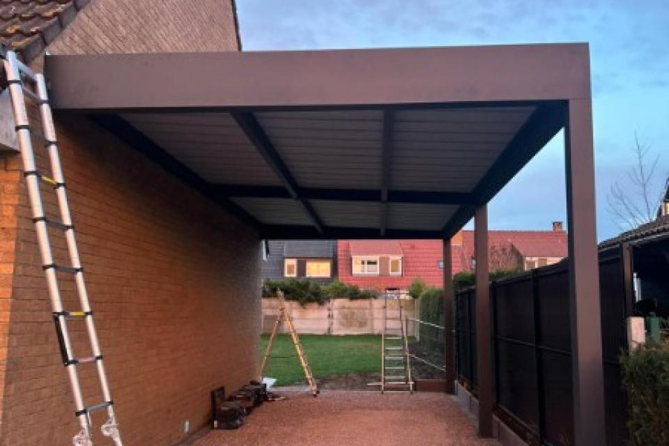 Installation d'un Carport à Frelinghien