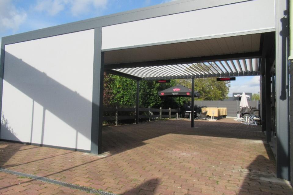 Pergola bioclimatique - Villeneuve d'Ascq