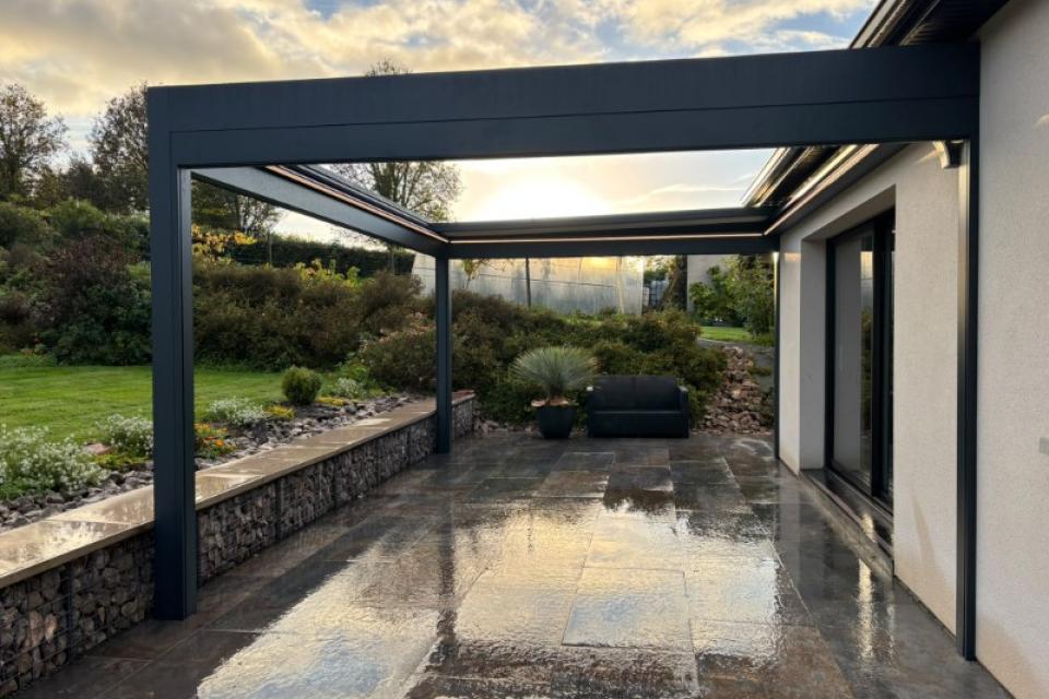 Installation d'une Pergola Compact à Quesques